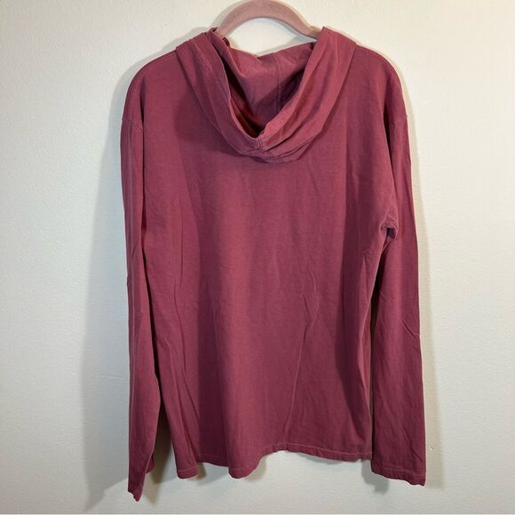 Comfort Colors Red Mississippi State Bulldogs Hail State Hoodie Medium NWT - Picture 7 of 9